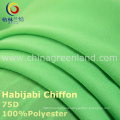 75D Polyester Chiffon Habijabi Fabric for Garment Dress (GLLML235)